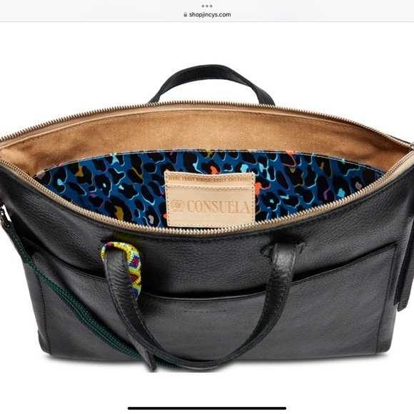 Consuela Black Crossbody Bag - Picture 12 of 13